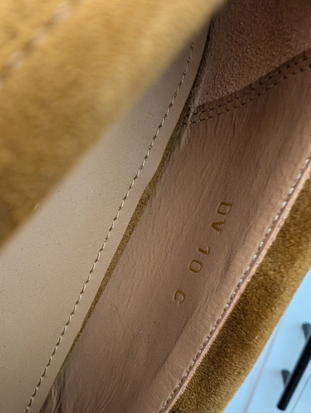 NWOB Ferragamo Women's gancini Detailed loafers US 10 C Light Brown Suede - Picture 8 of 8